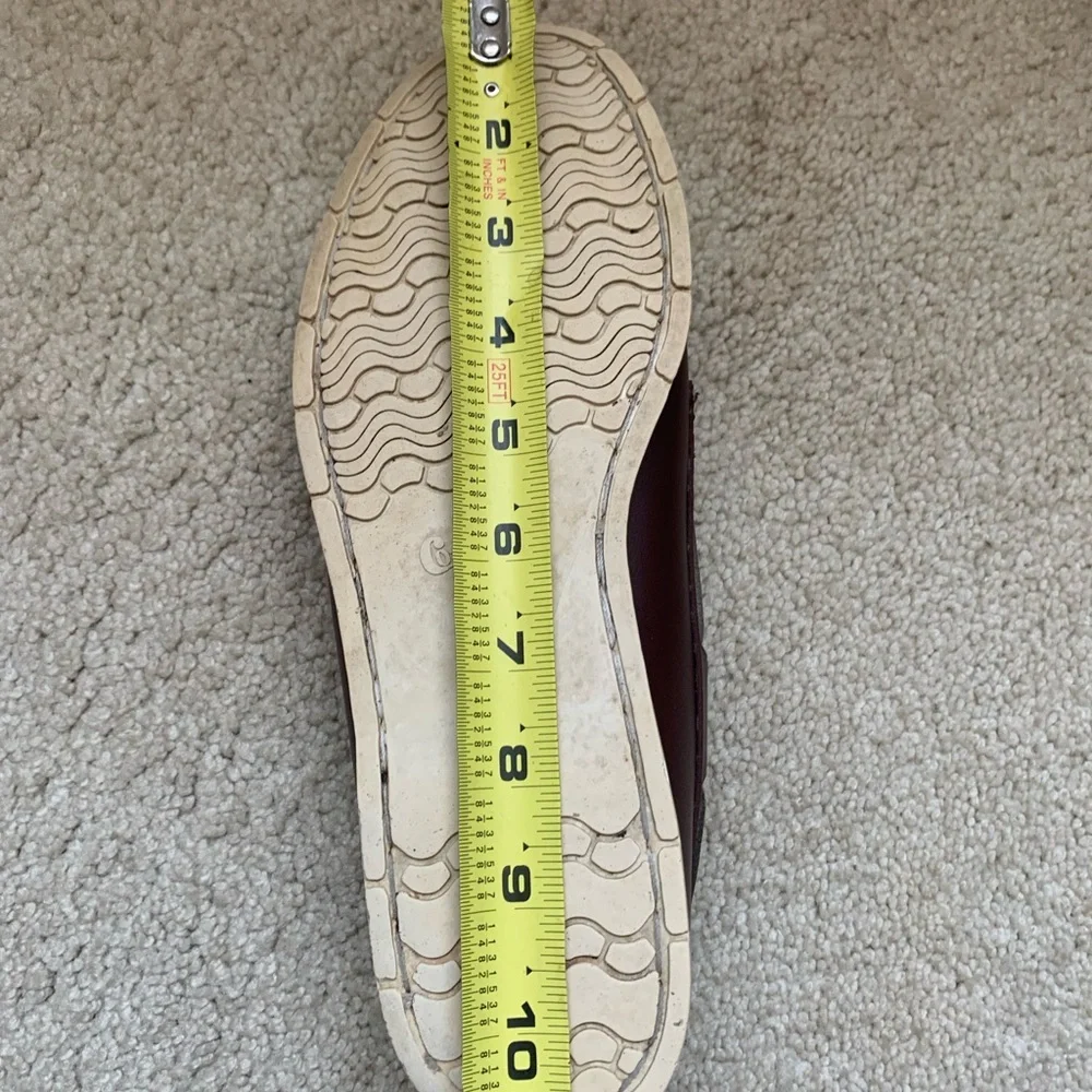 Vintage Coaster’s Leather Deck Boat Shoes Loafers - Picture 7 of 10